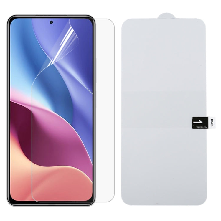 Full Screen Protector Pellicola idrogel antideflagrante, For Xiaomi Redmi K40 / K40 Pro (1 PC), For OPPO Realme GT 5G / Realme GT Master (1 PC), For Xiaomi Redmi K40 Pro+ (1 PC), For Xiaomi Redmi Note 10 4G / 5G / Note 10s (1 PC)