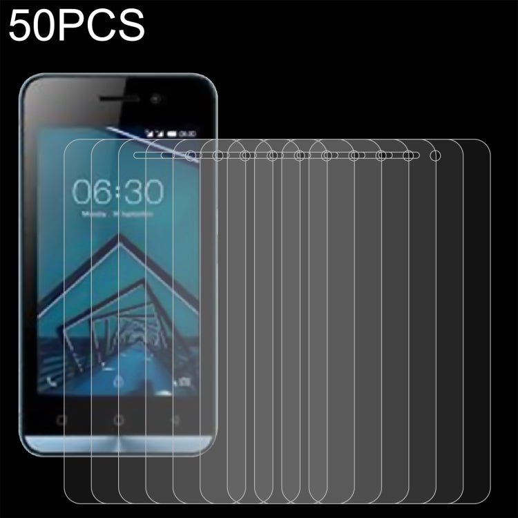 50 pellicole in vetro temperato da 0,26 mm 9H 2,5D, For Tecno A11 (50 PCS), For Tecno A15 (50 PCS), For Tecno A32F (50 PCS), For Infinix HOT 10 Play G25 (50 PCS), For Umidigi A11S (50 PCS), For Infinix HOT 11S (50 PCS), For Tecno NOTE 4 (50 PCS)
