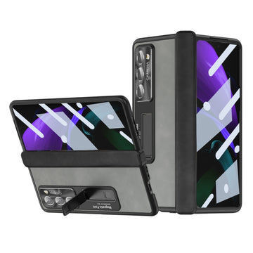 Custodia telefono Napa Texture per Galaxy Z Fold2 5G