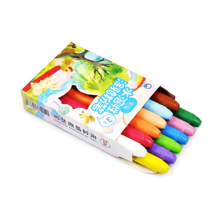 Gessetti idrosolubili senza polvere, gessetti colorati per disegno e graffiti, 12 PCS/Set Unwrapped, 24 PCS/Set Unwrapped, 36 PCS/Set Unwrapped, 48 PCS/Set Unwrapped, Colorful 20 PCS/Set Unwrapped, White 20 PCS/Set Unwrapped