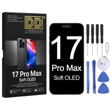 Schermo DD Soft OLED per iPhone 16 Pro Max, For iPhone 17 Pro Max (Soft OLED)