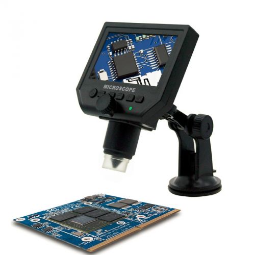 Microscopio digitale USB HD 600x con display 4.3 pollici