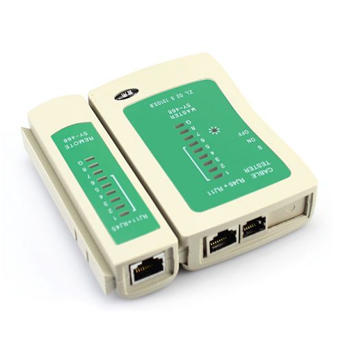 Tester di rete RJ45 e RJ11 con scansione manuale e automatica - immagine 6