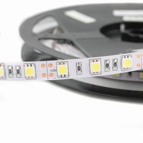Striscia flessibile LED SMD 5050 5 metri luce bianca fredda