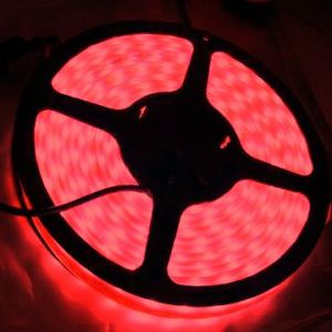 Striscia flessibile LED rosso SMD 5 metri 12V IP65
