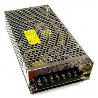 Alimentatore switching 24V 5A con morsettiera 5P 9.5 mm