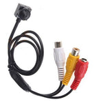 Microtelecamera AHD 2MP a colori con microfono e obiettivo 3,7 mm