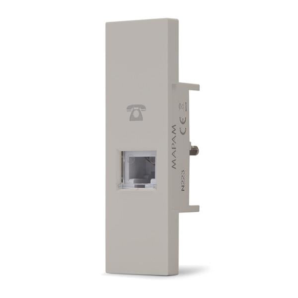 Presa telefono RJ11 sabbia linea ZEN MAPN223S 0793541341564 01112