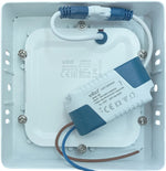 Pannello LED da parete 9W luce naturale 4000k 855lm 8697451408367 2022930 06110