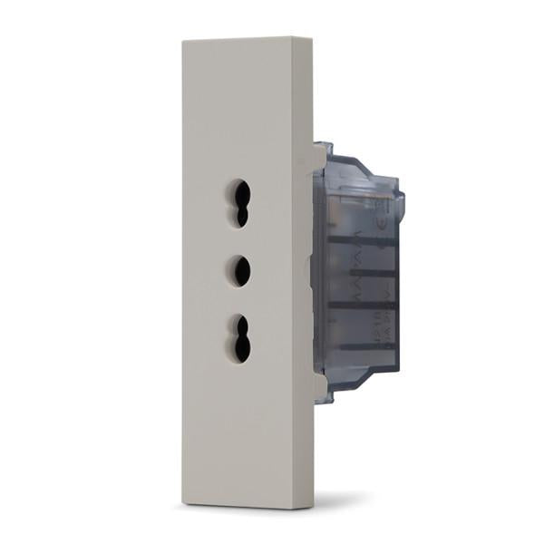 Presa bipasso 10–16A sabbia linea ZEN MAPN218S 0793541341496 02356