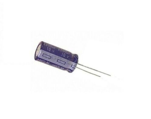 Condensatore elettrolitico 2200uF 10V 85°C 06038