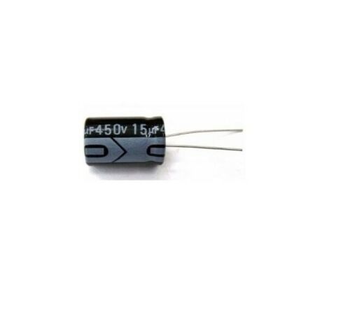 Condensatore elettrolitico 15uF 450V 105°C 08663
