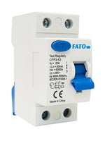 Interruttore magnetotermico differenziale 2 Poli 20A 30mA FATO E9025 CFP3-63 053323555988