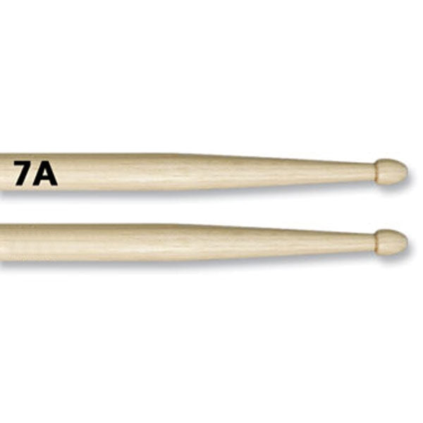 Coppia bacchette per batteria 7A in legno di frassino