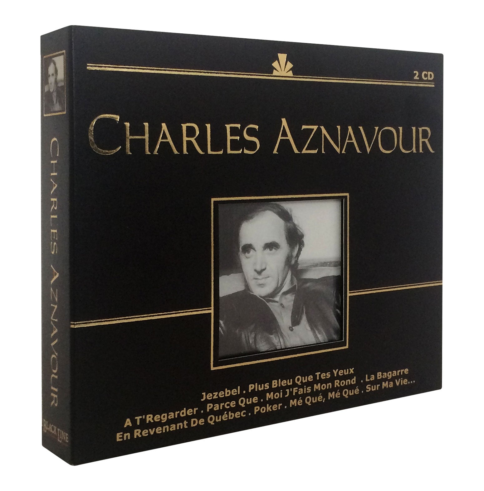 Cofanetto 2 CD Charles Aznavour con 44 successi