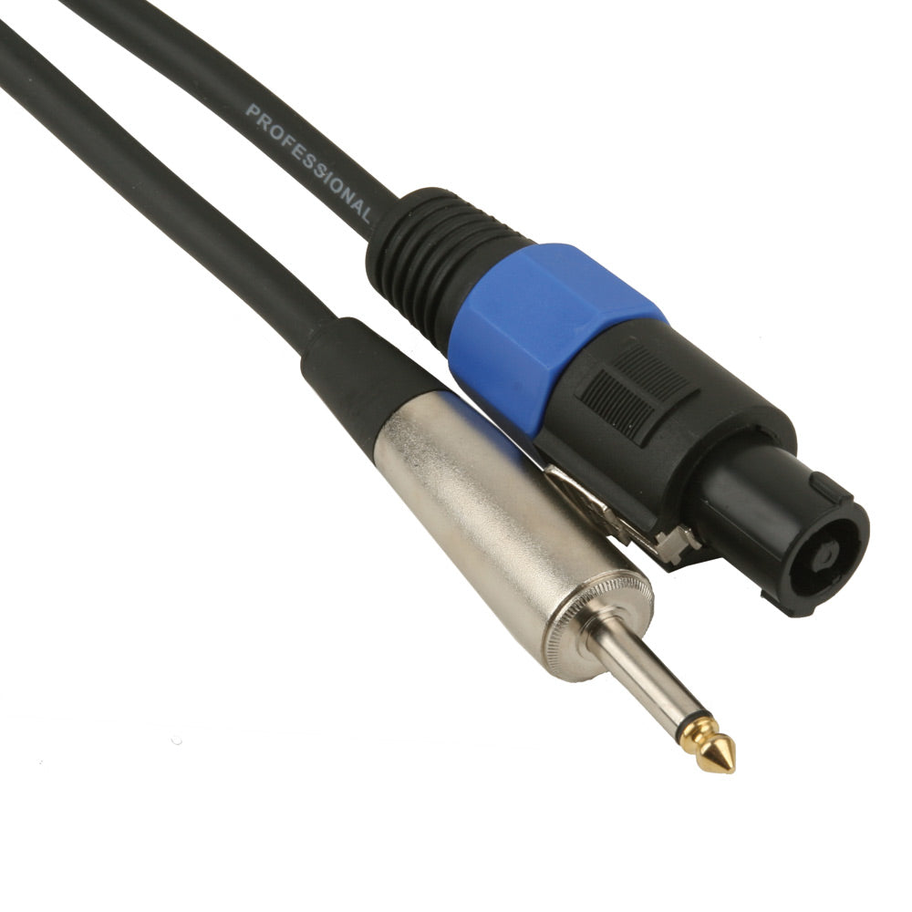 Cavo audio Jack 6.3mm maschio Speakon maschio 5 metri