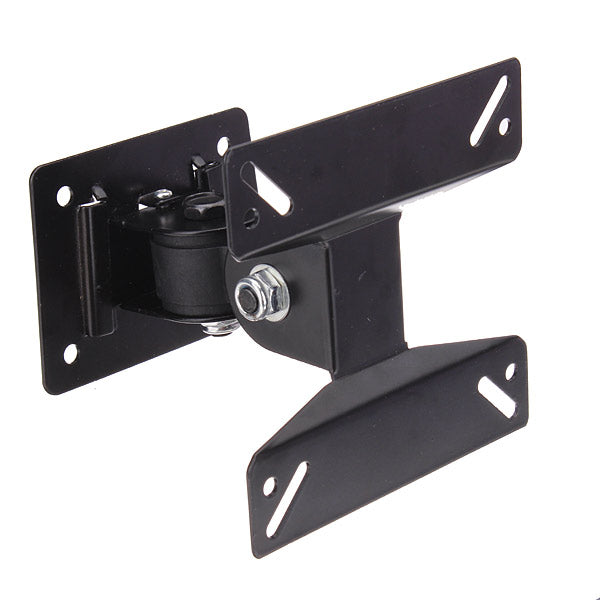 Supporto a muro inclinabile per TV LED LCD 14-24 pollici nero