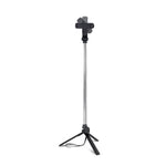 Selfie stick con treppiede e telecomando Bluetooth Setty nero