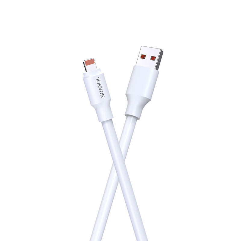 Cavo ricarica e sincronizzazione USB Lightning 1m 6A 120W bianco