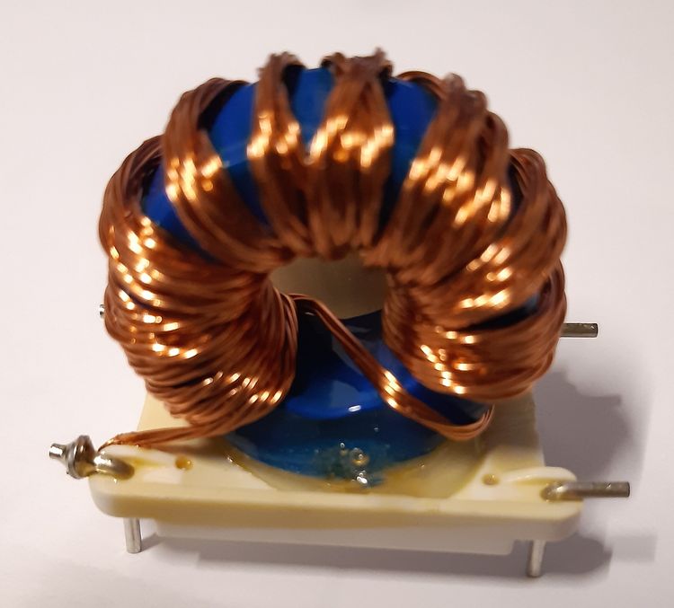 Induttanza toroidale 200uH 10A MEAT