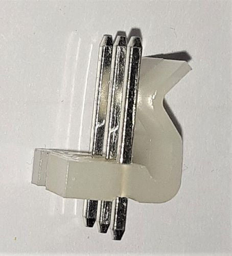 Connettore maschio 3 poli passo 3,96 mm da PCB confezione 5 pezzi