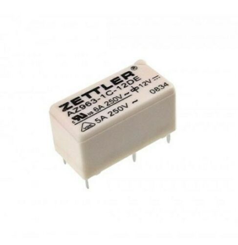 Relè SPDT Zettler AZ963-1C-12DE 12V per montaggio SMT