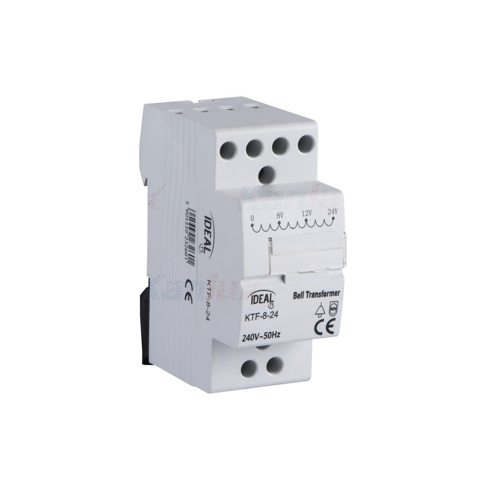 Trasformatore campanello guida DIN KTF Kanlux 8VA 230V