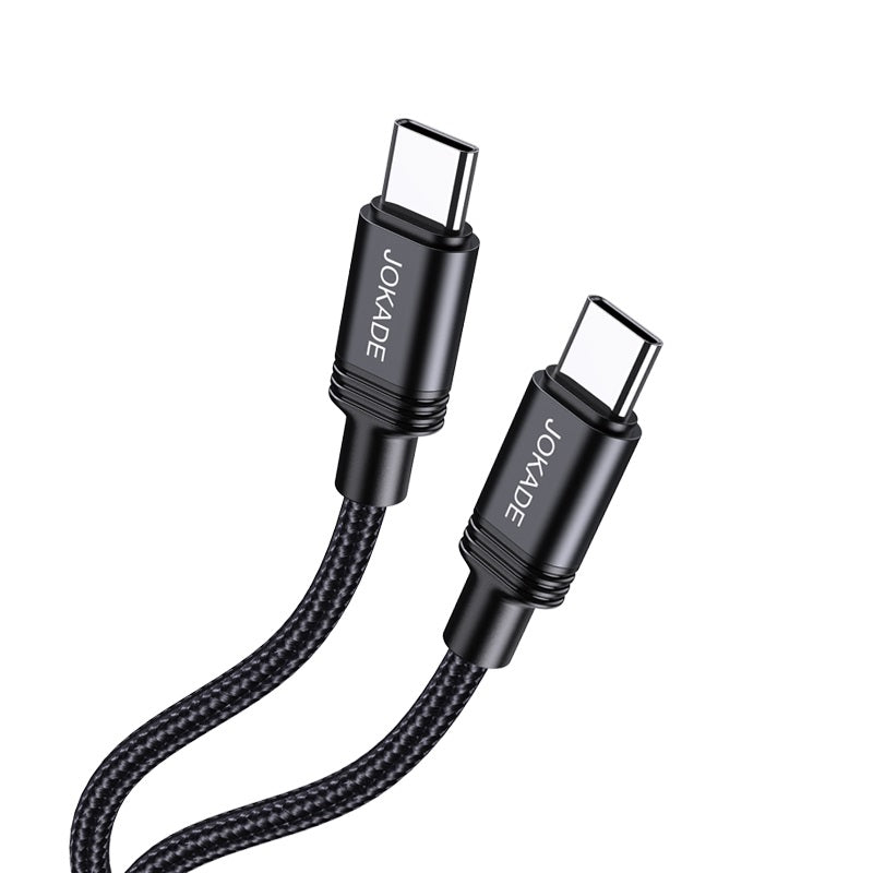 Cavo per ricarica e sincronizzazione type C 1m 5A nero JA034 F2030 usb-c tipo c type-c