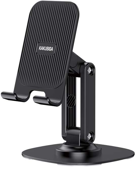 Supporto pieghevole per smartphone da tavolo nero KSC-1159 6921042133508 F2095