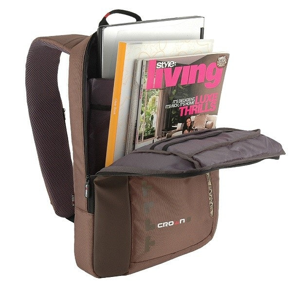 Zaino per notebook 15.6 Marrone