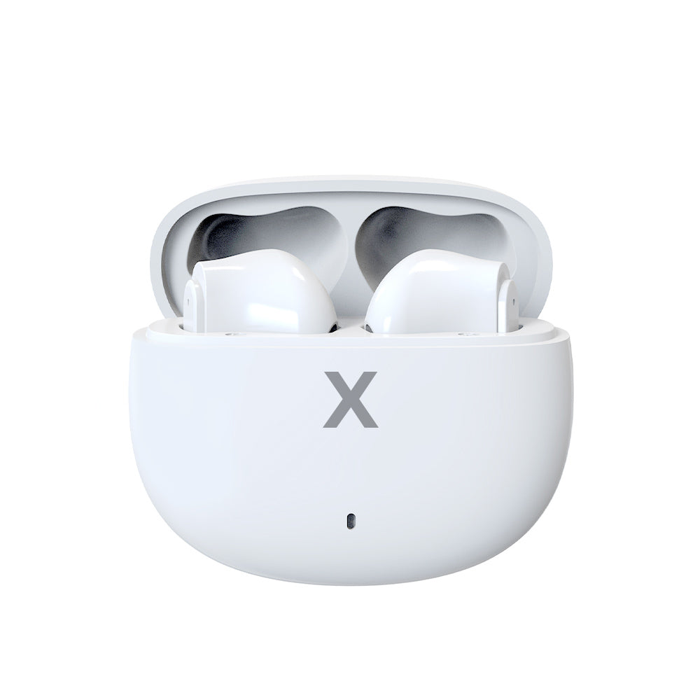 Cuffie auricolari Bluetooth bianche TWS MXBE-03 MOB1550 OEM0002436 5907457715691