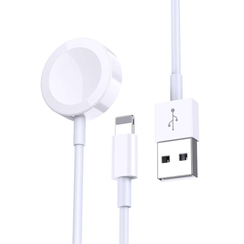 Caricabatterie wireless 2in1 USB/USB Ligtning per iWatch e iPhone JA038 6921042136462 F2990