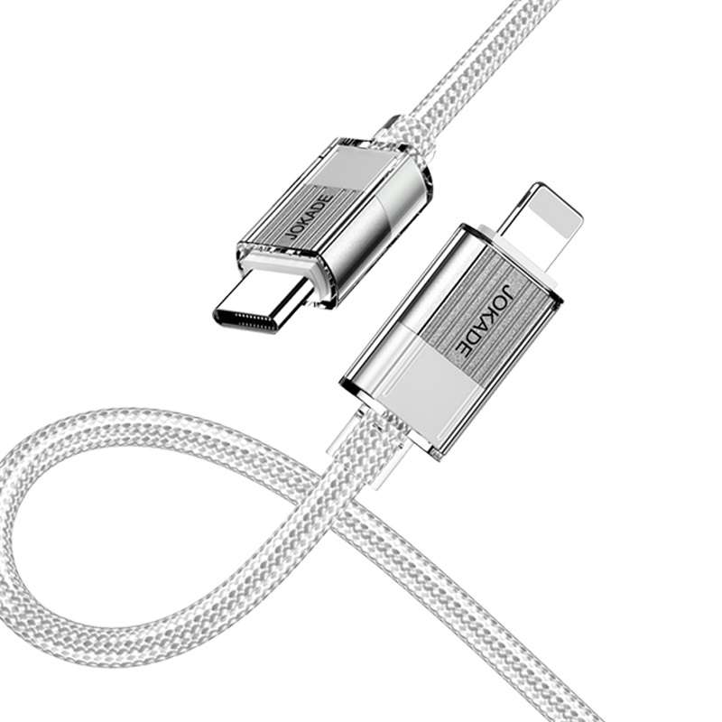 Cavo per ricarica e sincronizzazione USB Lightning 1.2m PD27W 5A 6921042141091 JA044 F4085