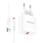 Caricabatterie lightning USB 22.5W bianco JB098