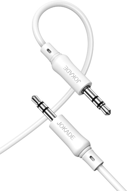 Cavo audio stereo jack audio 3.5mm 1m bianco N040