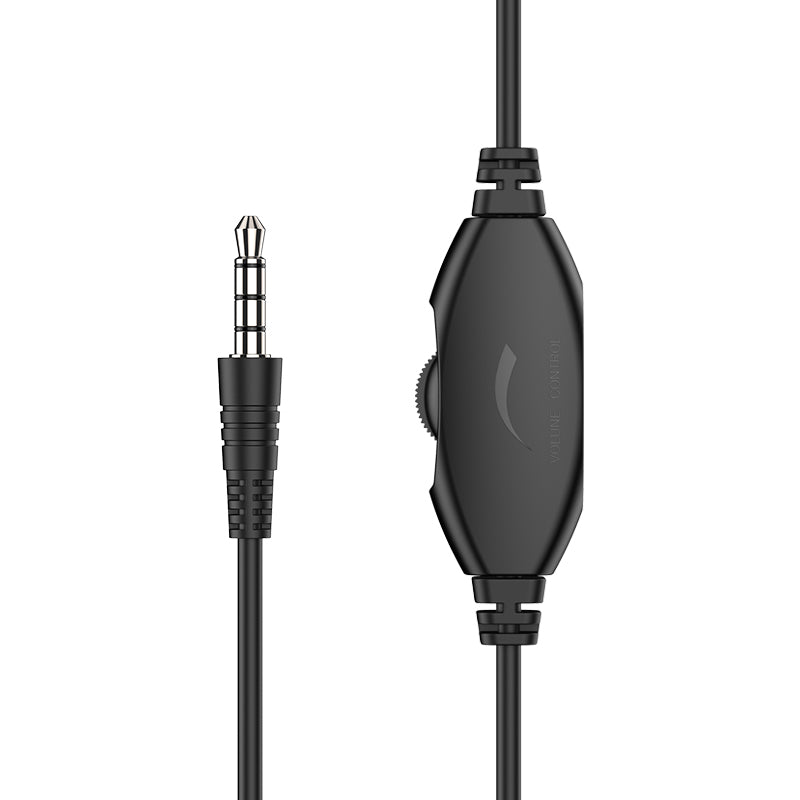 Cuffie ad archetto da gaming con microfono nere JD013