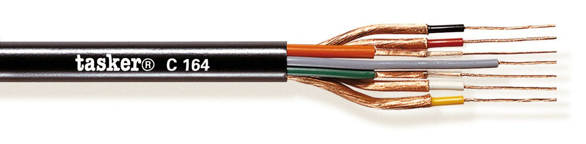 Cavo audio video SCART Tasker C164 2x0.15mmq + 4x0.15mmq + 1x0.15mmq