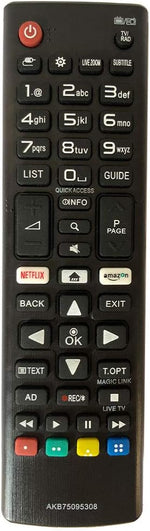 Telecomando universale LG per TV LED e LCD con tasti Netflix e Amazon
