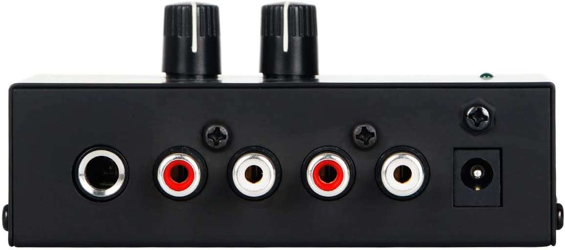 microPHONO PP500 preamplificatore ultracompatto con controlli di livello e volume V4058