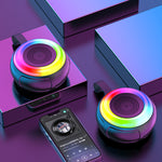 Altoparlante Bluetooth 5W USB/SD nero KSC-826 F2635Altoparlante Bluetooth 5W USB/SD nero KSC-826 F2635