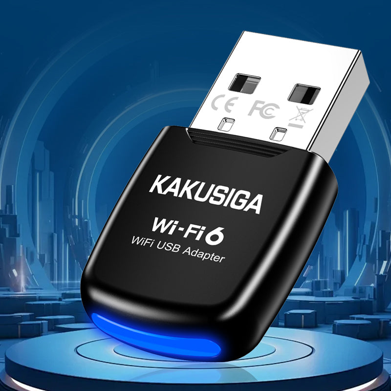Scheda di rete WiFi USB nero KSC-1424