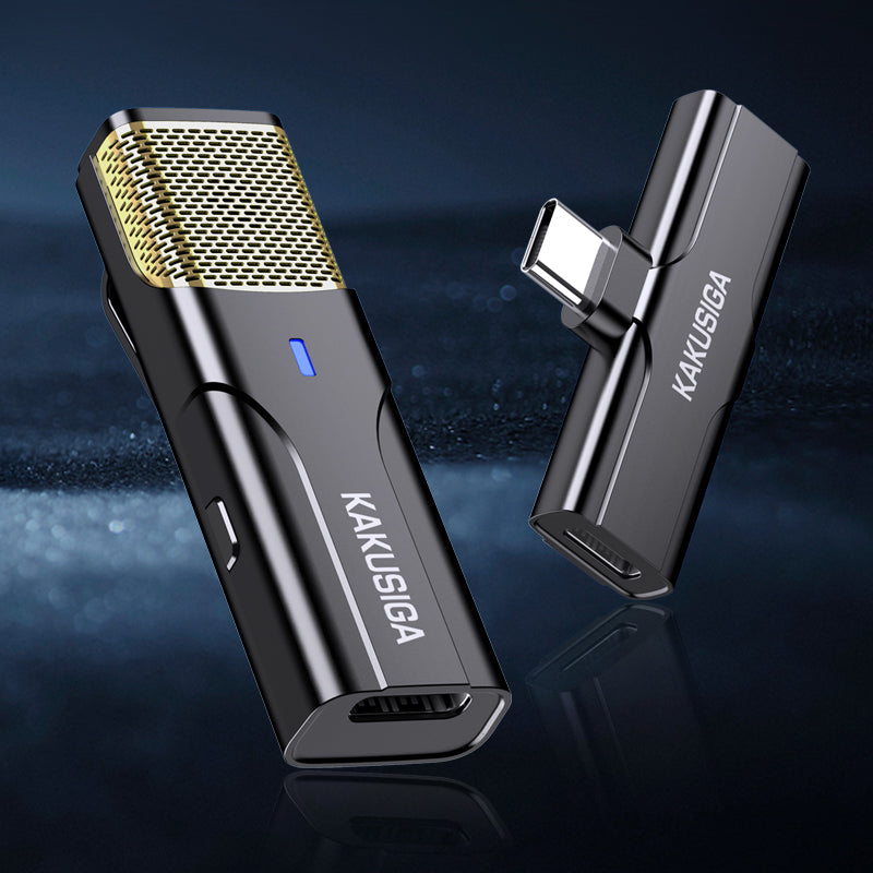 Microfono wireless ricaricabile connettore type C KSC-1106 F2330