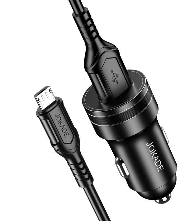 Caricabatterie per smartphone per auto microUSB 3A 18W JH039  6921042138534 F3010