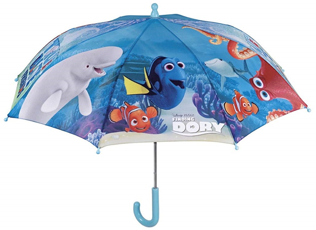 Ombrello piccolo per bambini Finding Dory con manico 42 cm