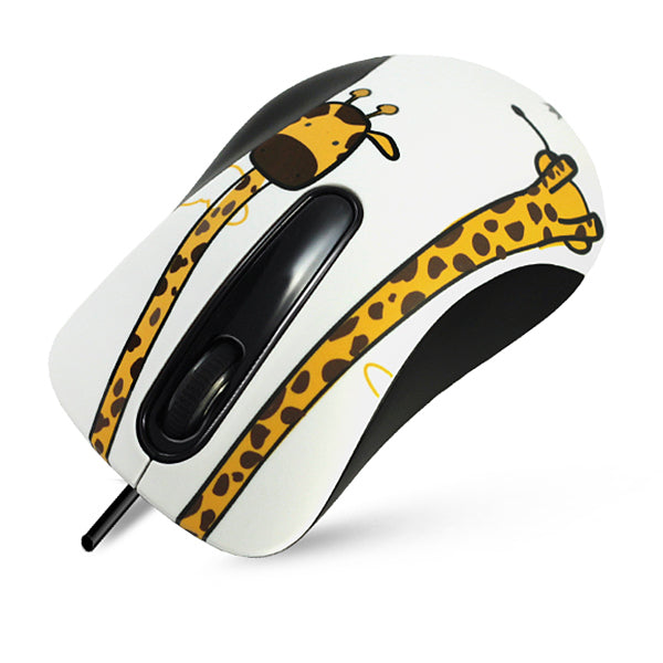 Mouse ottico cablato 1000 DPI Giraffa Crown Micro