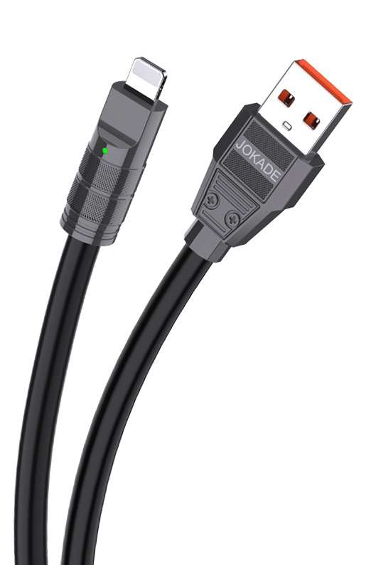 Cavo per ricarica USB lightning nero JA026