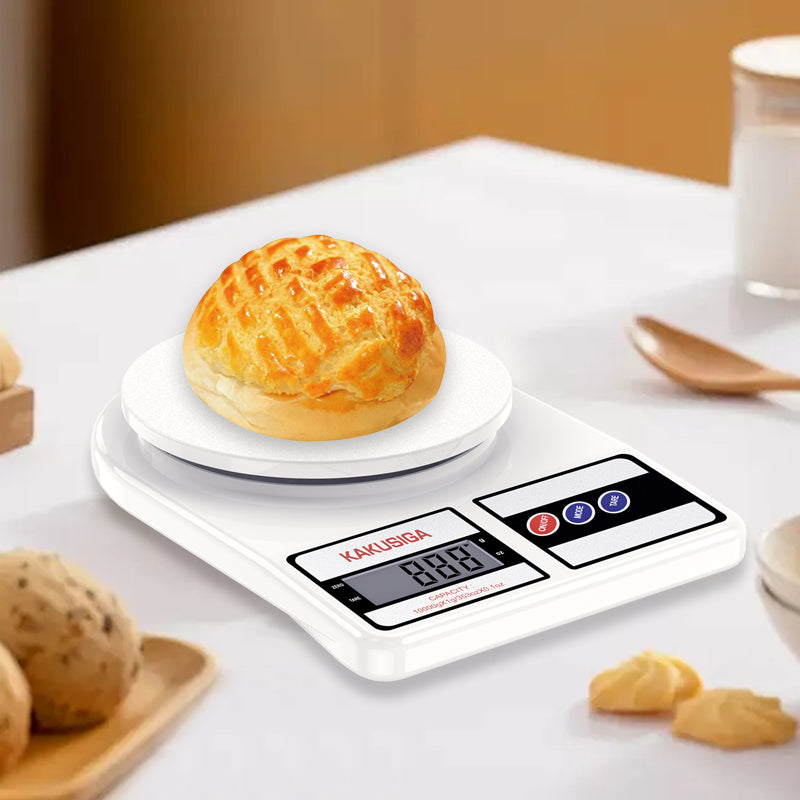 Bilancia elettronica da cucina bianco 1g-10kg KSC-1577