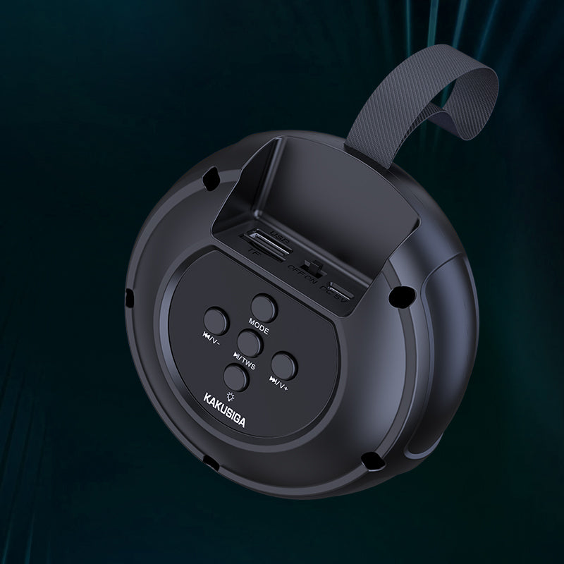 Altoparlante Bluetooth 5W USB/SD nero KSC-826 F2635