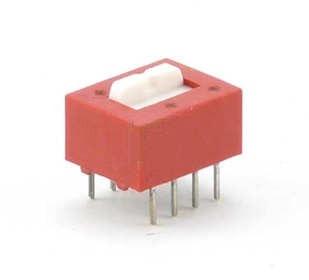 Dip switch 4 vie singolo attuatore 2ON-2OFF modello 78H01ST