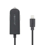 Caricatore per auto 2,1A Forever per iPhone 5-7 e iPad nero